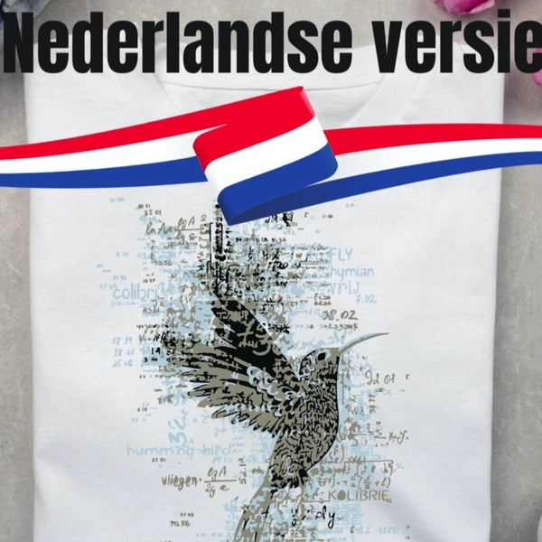 Plotterdatei - "Droom Kolibri Niederlande" -  Daddy2Design