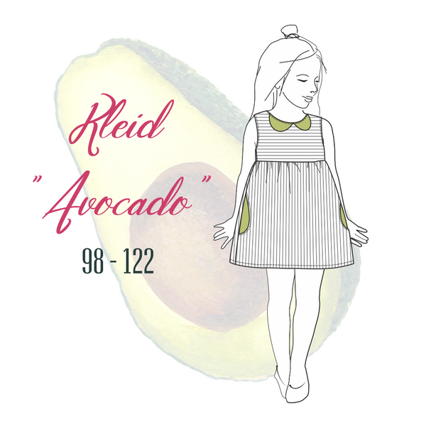 eBook - "Avocado" - Kinderkleid - jusAsuj