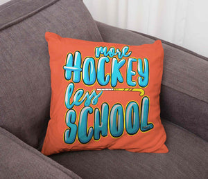 Plotterdatei: "More Hockey Less School" von Kall.i-Design als Einzelmotiv. More Hockey Less School, für alle die den Sport lieben. Mit meinen Dateien kannst Du blitzschnell ein Shirt, eine Tasche oder ähnliches individuell gestalten, selbst ein Wandtattoo ist denkbar. Plotterdateien sind mittlerweile ein absolutes MUST-HAVE für Deine Nähwerke - Plotten -Kinder - Hockey - Sprüche - Sport -  Erwachsene - Plottdatei - Glückpunkt.