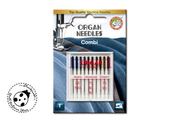 Organ Combi-Nadeln - "Stärke 70-100" - (1 Packung)