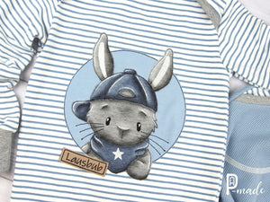 Stickdatei - "cooler Hase Henry 10x10" - Stuff-Deluxe