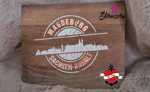 Plotterdatei - "Skyline Magdeburg" - B.Style