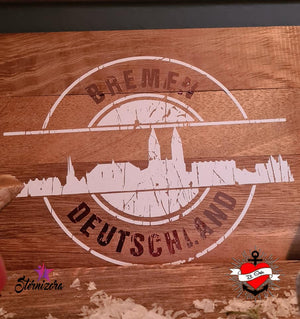 Plotterdatei - "Skyline Bremen" - B.Style