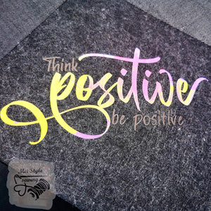 Plotterdatei - "Positive" - B.Style