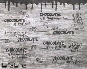 Plotterdatei - "Schokolade" - LifeLine Gestaltung