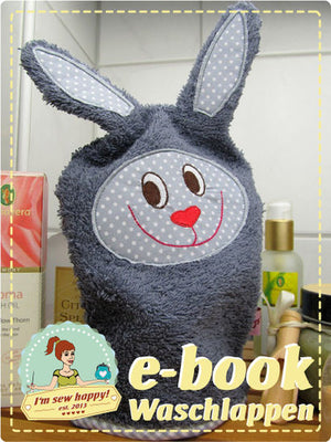 eBook - "Waschlappen Hase -  gewerbliche Nutzung" - I'm sew happy