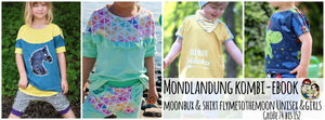 Kombi-eBook - "Mondlandung" - Hose & Shirt - From Heart to Needle