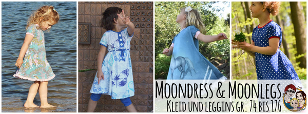 Kombi-eBook - "Moondress & Moonlegs" - Hose & Kleid / Tunika- From Heart to Needle - Glückpunkt. 