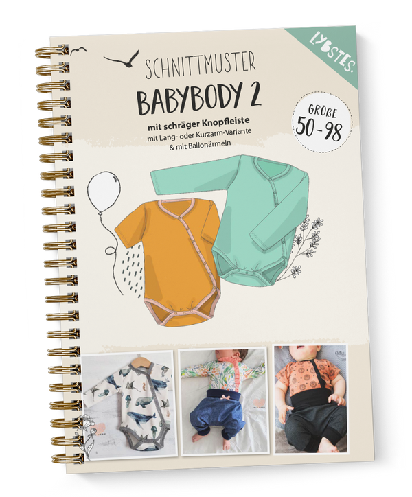 eBook - "Babybody 2" - Babybody mit schräger Knopfleiste - Lybstes