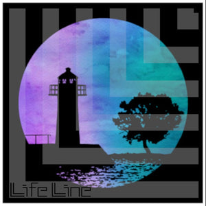 Plotterdatei - "Schattenbild Leuchtturm" - LifeLine Gestaltung