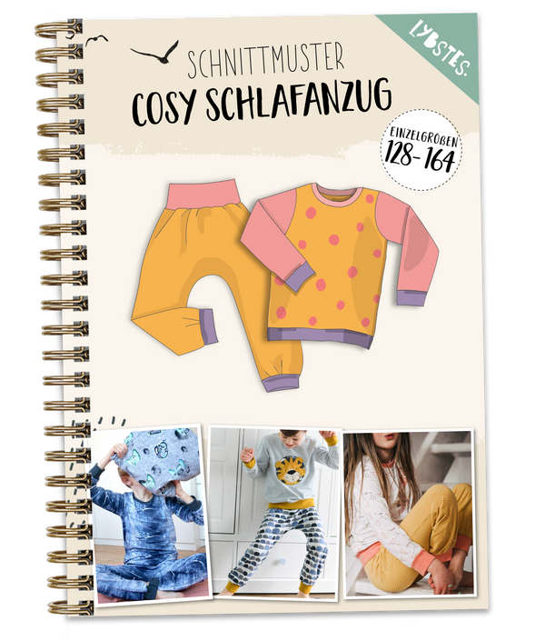 eBook - "Cosy Schlafanzug Kids" - Gr. 128 - 164 - Lybstes