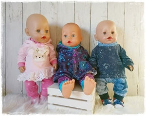 eBook - "Dress up your Baby doll vol. 5" -  Zwergnase Design