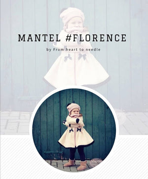 eBook - "Florence" - Mantel-/Kleid - From Heart to Needle