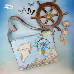 Stickdatei - "Traumhafter Kompass Maritime"- Stickzebra