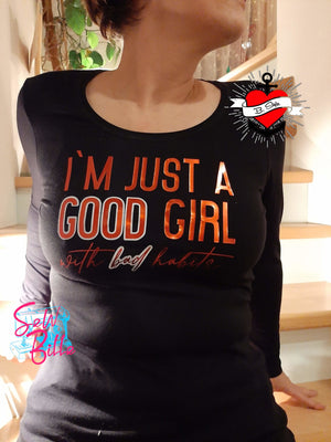 Plotterdatei - "Good Girl" - B.Style