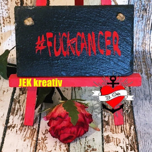 Plotterdatei - "#fuckcancer - B.Style