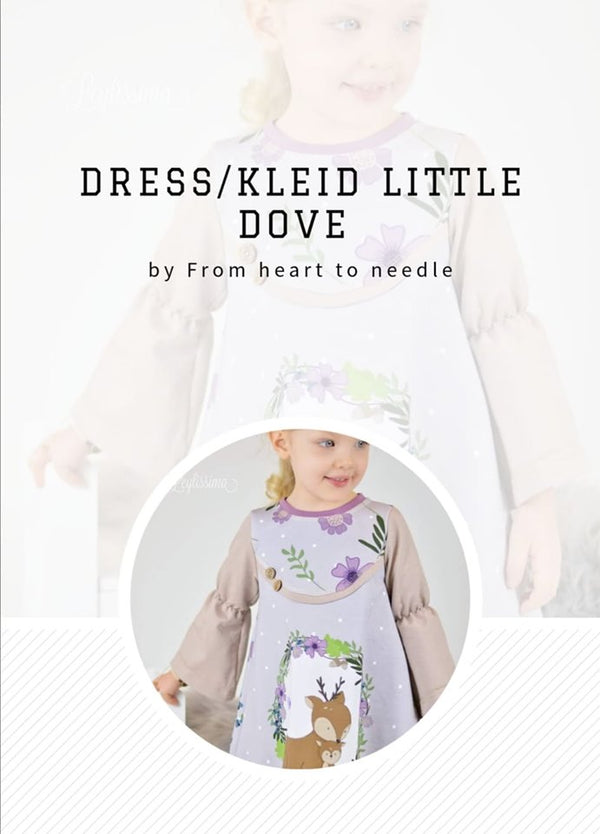 e-Book - "Little Dove" - Kleid/Dress  - From Heart to Needle