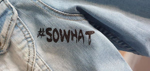 Plotterdatei - "#sowhat" - B.Style