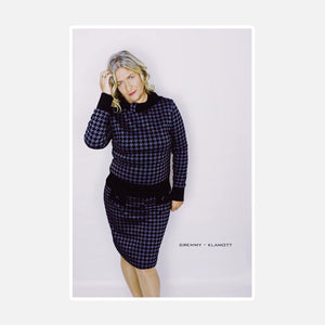 eBook - "Adele Curvy" - Kleid - Fadenfactory