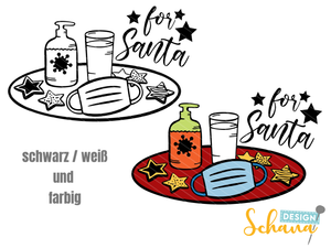 Plotterdatei - "for Santa" - Schana Design