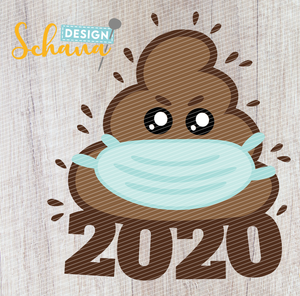 Plotterdatei - "2020 nervt" - Schana Design