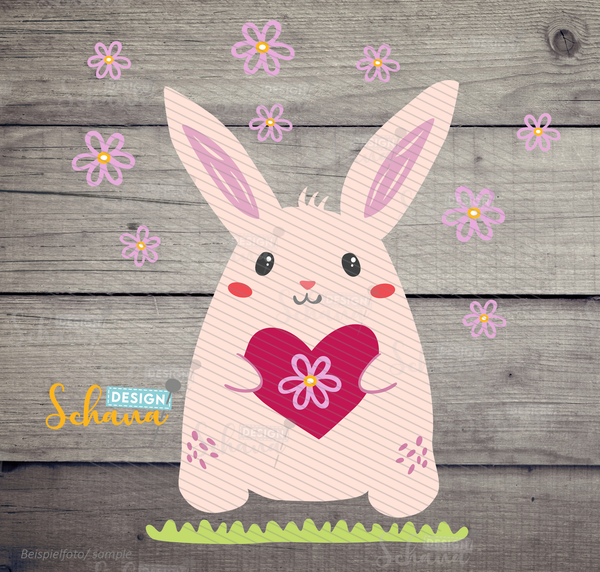 Plotterdatei - "Lovely Bunny" - Schana Design