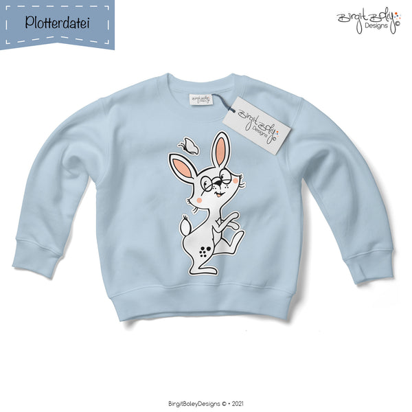 Plotterdatei - "Bunny Fred" - Birgit Boley Designs