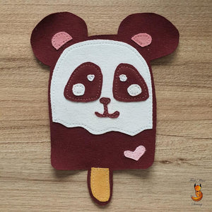 Applikationsvorlage - "Eistierchen Panda" - Bützchen