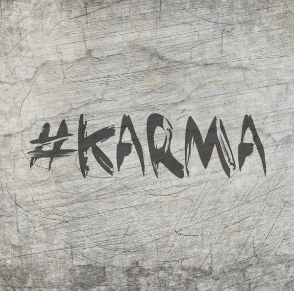 Plotterdatei - "#karma" - B.Style