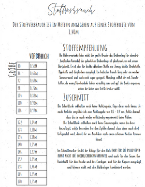 eBook - "Das geknotete Drüberding 2.0" - Pullover/Shirt Variante - Four Chapter