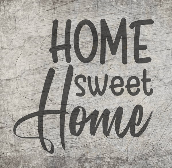 Plotterdatei - "Home sweet Home" - B.Style
