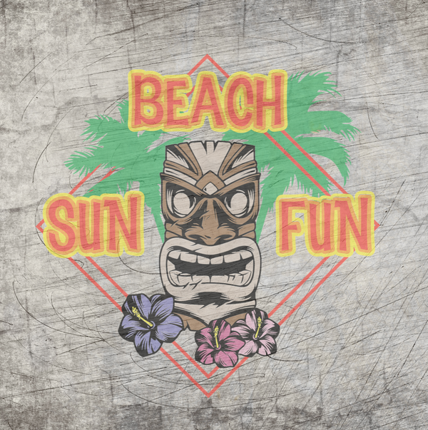 Plotterdatei - "Beach Sun Fun" - B.Style