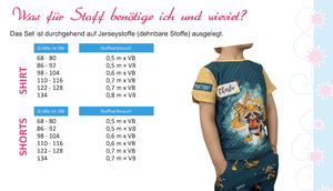 eBook - "Main SplitSet Unisex" - Shirt & Shorts - Main Zwillingsnadel