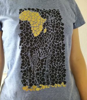 Plotterdatei - "Giraffe Muster" -  Daddy2Design