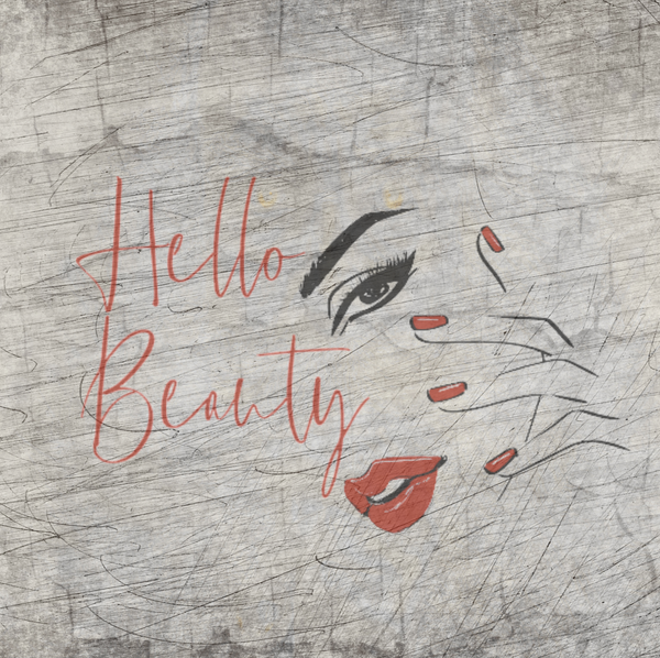 Plotterdatei - "Hello Beauty" - B.Style