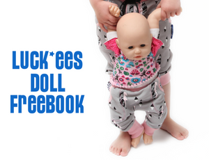 Freebook - "Luck*ees Doll" - Hose -  NipNaps - Glückpunkt.