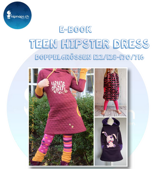 eBook - "Teen Hipster Dress" - Kleid -  NipNaps- Glückpunkt.