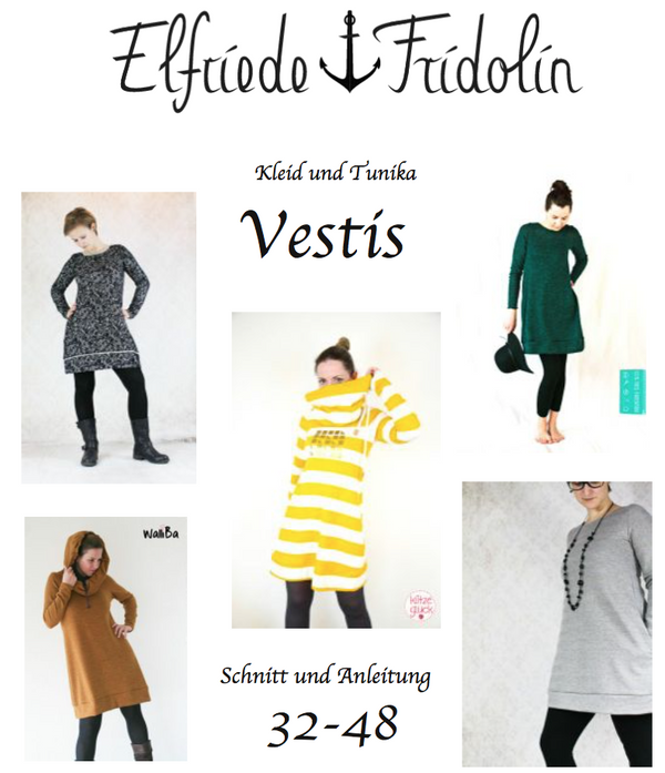 eBook - "Vestis" - Kleid/Tunika - Elfriede und Fridolin - Glückpunkt.