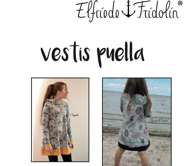 eBook - "Vestis puella" - Kleid/Tunika - Elfriede und Fridolin - Glückpunkt.