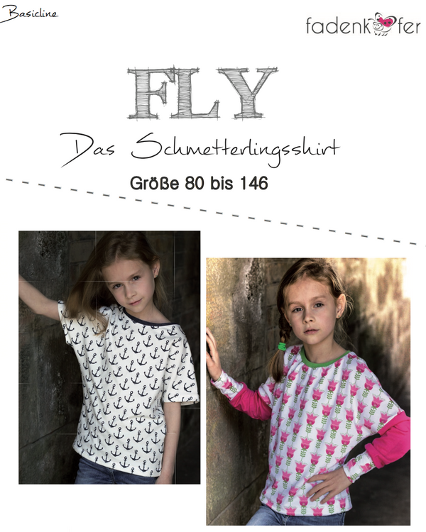 eBook - "Fly Kinder" - Shirt - Fadenkäfer - Glückpunkt.