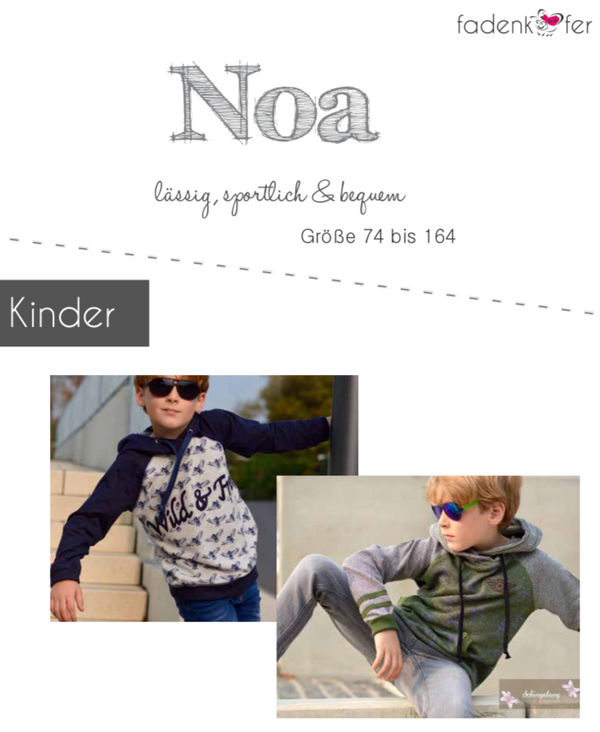 eBook - "Noa Kinder" - Pullover - Fadenkäfer