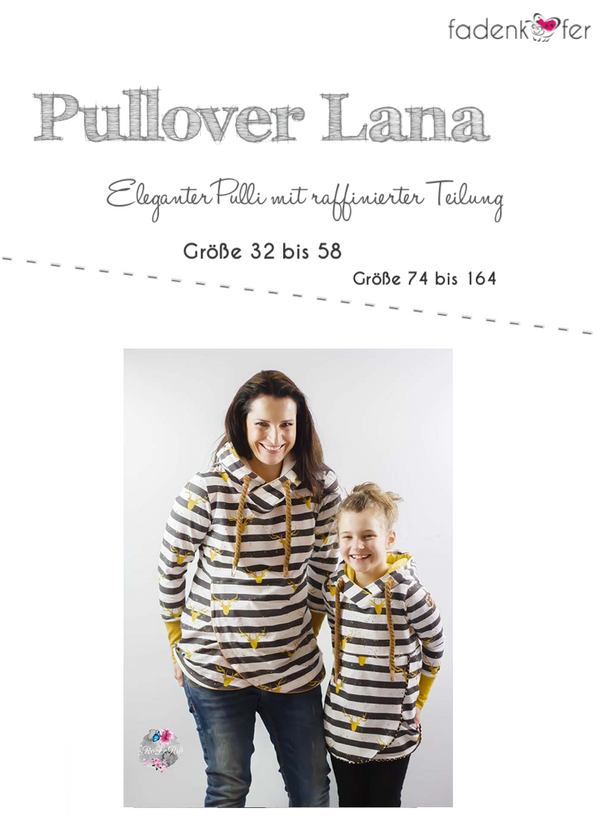 Kombi-eBook - "Lana" - Pullover - Fadenkäfer - Glückpunkt.