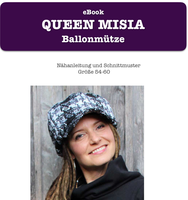 eBook - "Queen Misia" - Mütze - Fadenfactory - Glückpunkt.