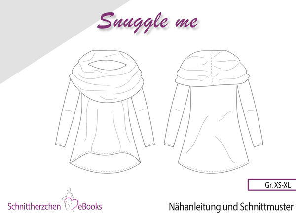 eBook - "Snuggle me" - Pullover - Schnittherzchen - Glückpunkt. 