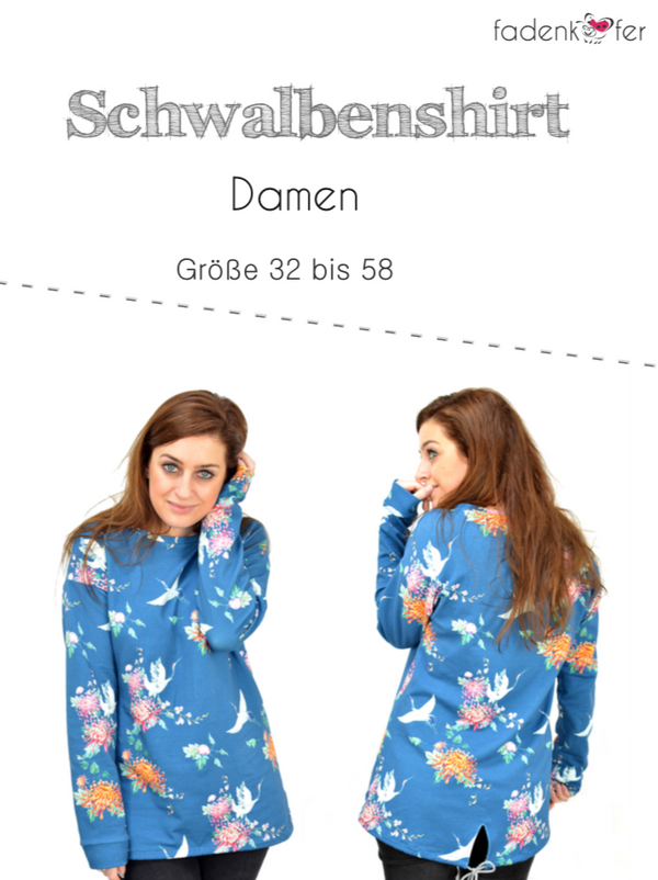 eBook - "Schwalbenshirt Damen" - Fadenkäfer - Glückpunkt.