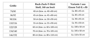 eBook - "Ruck-Zuck" - Shirt - My little Ladybird - Glückpunkt - Kinder