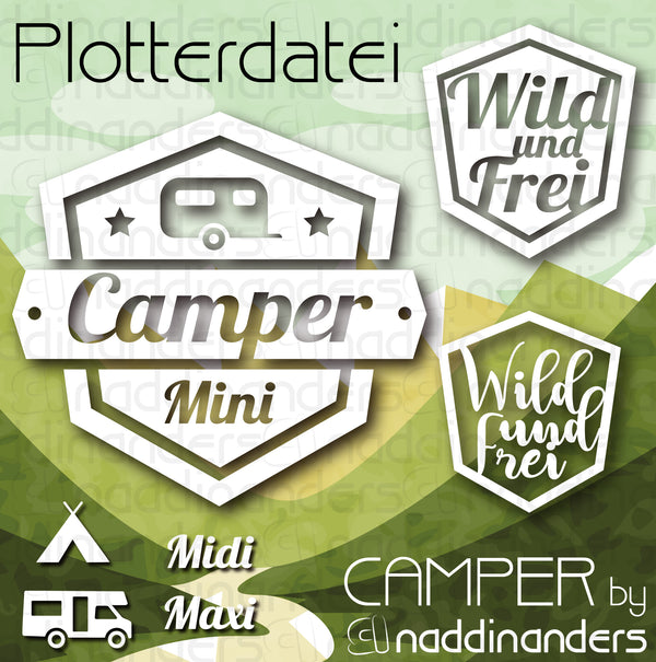 Plotterdatei - "Camper" - naddinanders