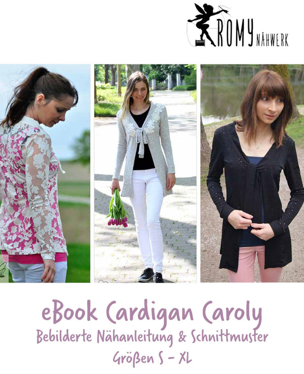 eBook - "Caroly" - Cardigan - Romy Nähwerk