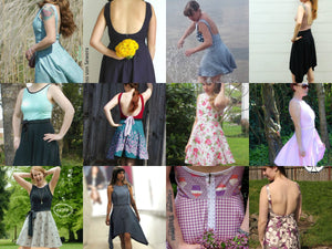 eBook - "The Backless Dress" - Kleid - Sewera
