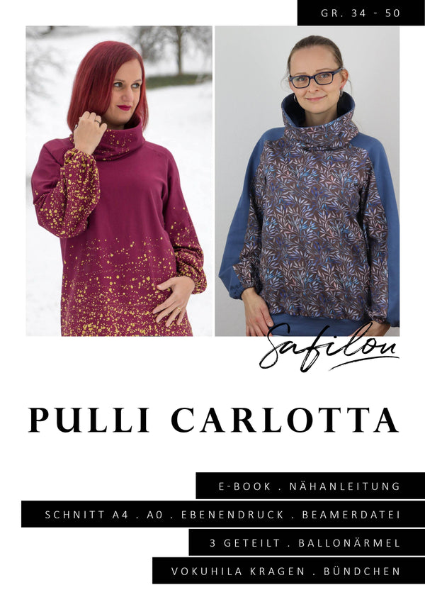 eBook - "Carlotta" - Oversize Pullover - Safilou